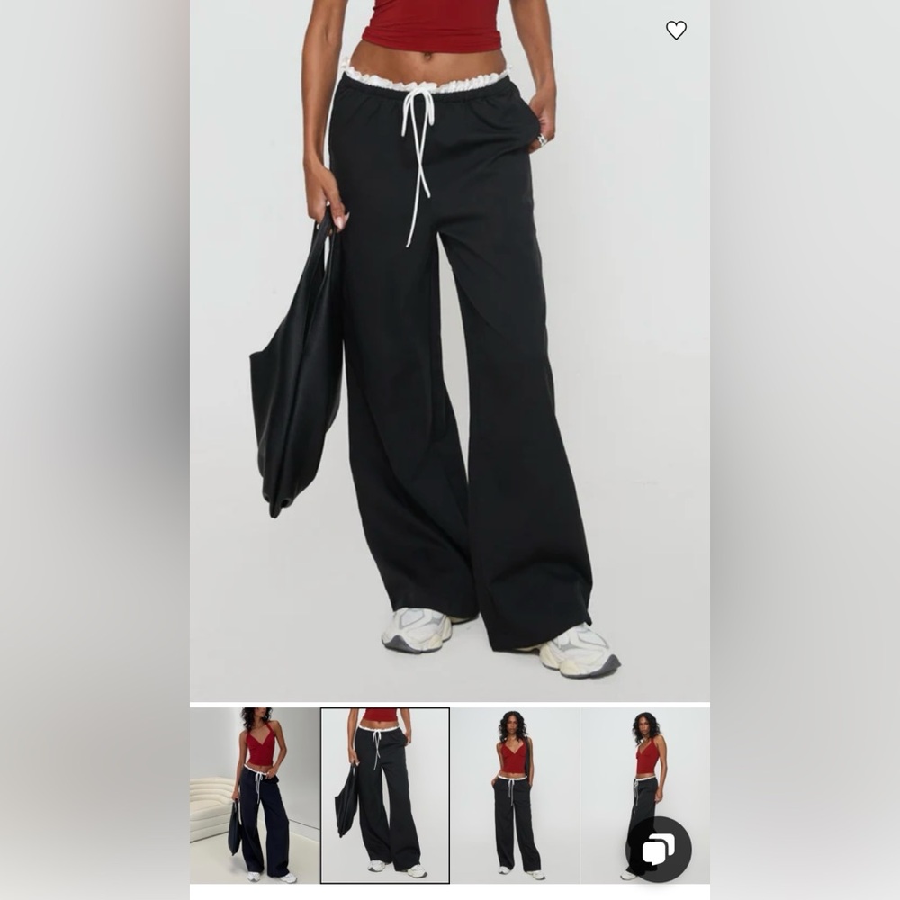 Princess Polly Phily wide leg pant. Size 12